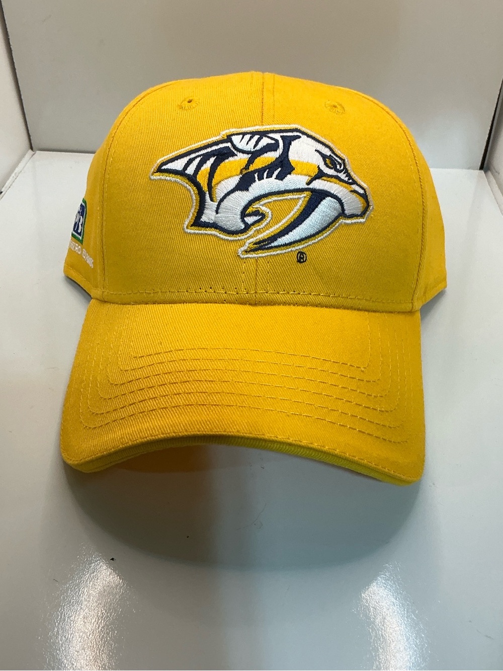 Nashville Predators NHL Yellow Adjustable Hat Fifth Third Bank Strapback Cap